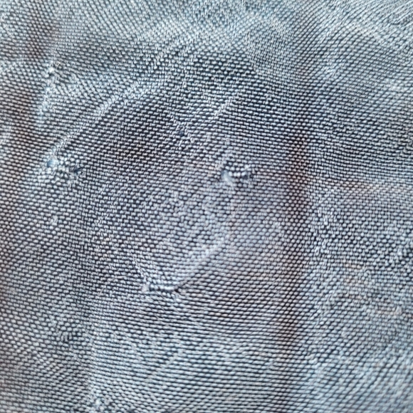 Set of 2 Handwoven black and blue square cushion covers - Picture 10 of 16